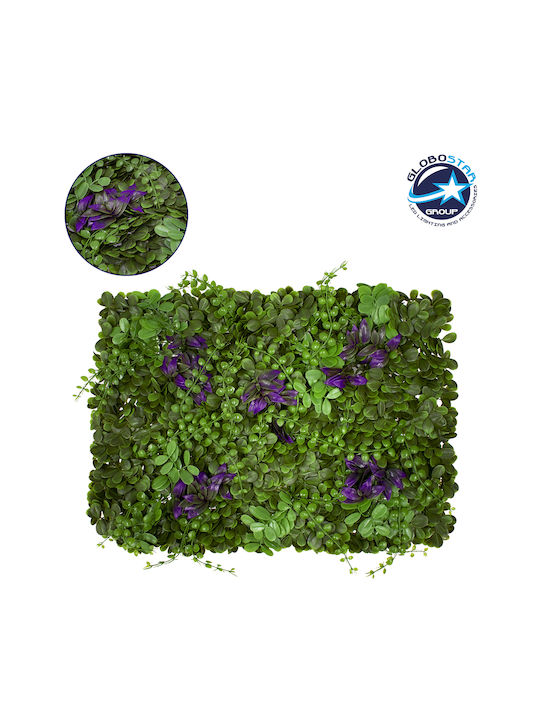 GloboStar Artificial Foliage Panel Zebrina 60x40cm