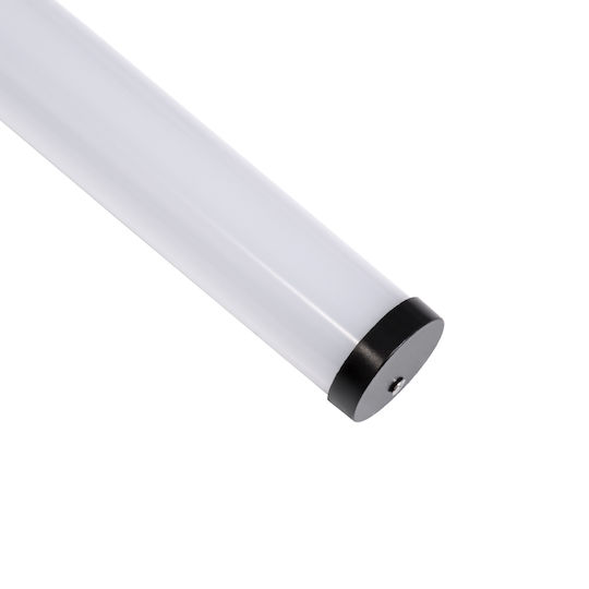GloboStar Profil De Aluminiu Suspendat Pentru Bandă LED Rotundă Cu Acoperire Opal 300cm