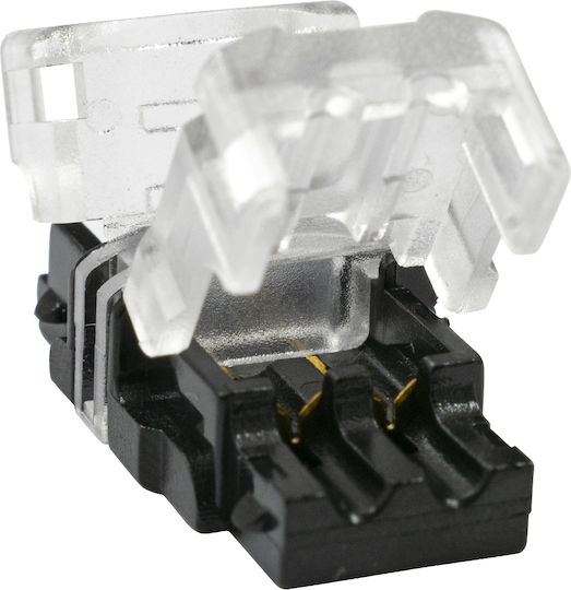 GloboStar Connector for LED Strips Strip To Cable for Connecting 1 Single Color Waterproof LED Strip of 8mm Width & 1 Power Cable 50pcs 70716
