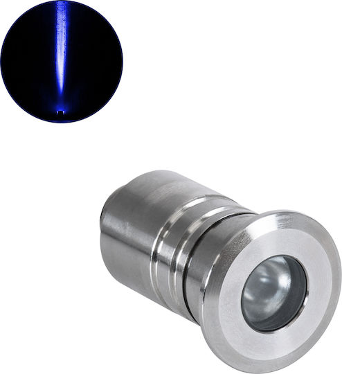 GloboStar Submersible Pool LED Spotlight Blue 90413
