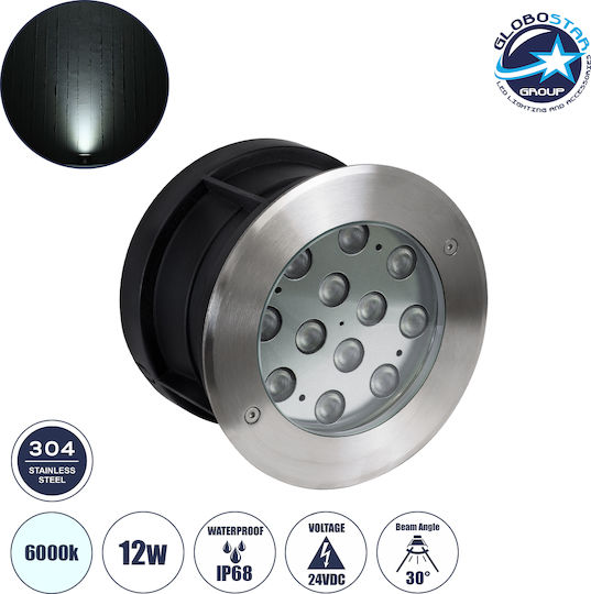 GloboStar Tuni Subacvatic Lumină de piscină cu Alb Rece Lumină 90421