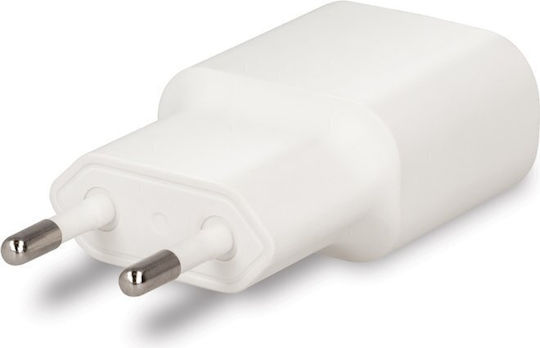 Forever Încărcător Fără Cablu 20W Livrarea energiei Albς (TC-01)