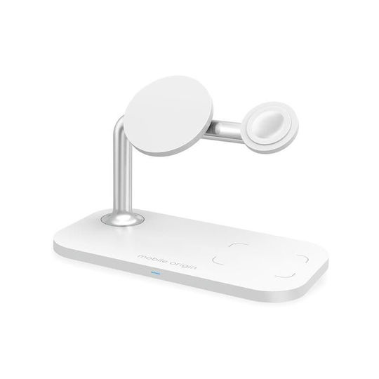 Mobile Origin Ασύρματος Φορτιστής (Qi Pad) Λευκός (FRL-WCH-31-WHT)