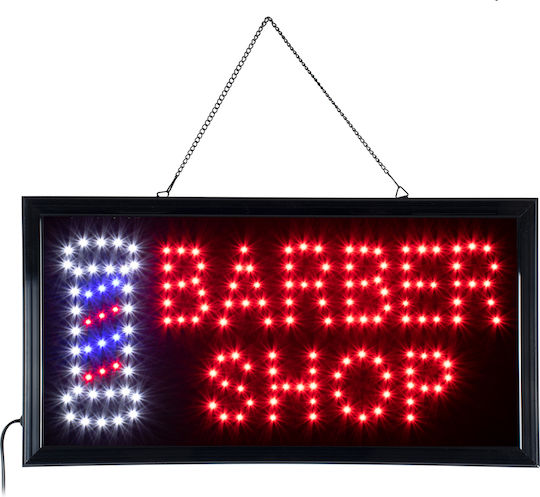 GloboStar LED Sign One-Sided Waterproof 48x25cm Red White Blue