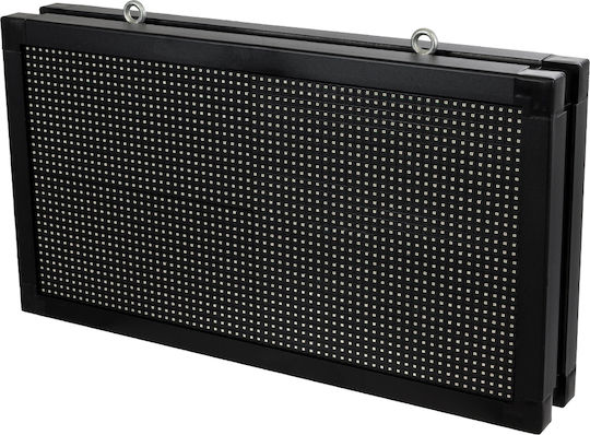 GloboStar Rolling LED Sign Double Sided Waterproof 70x38.5cm Red