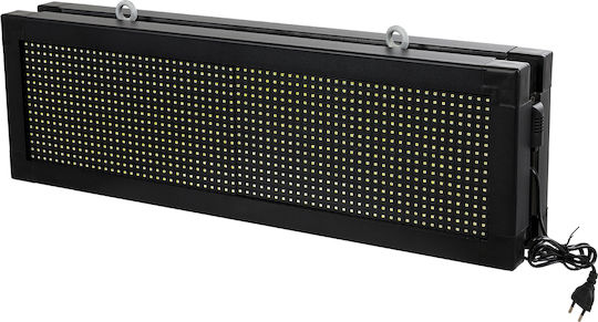 GloboStar Rolling LED Sign Double Sided Waterproof 70.5x22.5cm White
