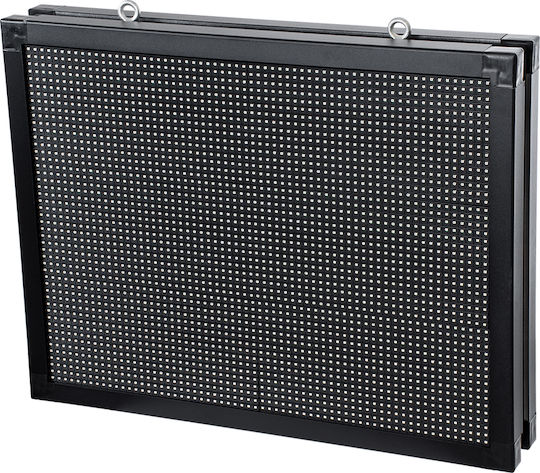 GloboStar Επιγραφή LED Διπλής Όψης Αδιάβροχη 70x54.5cm Μπλε