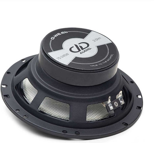 DD Audio Car Speaker Set D-C6.5b Separate 6.5" with 70W RMS (2 Way)