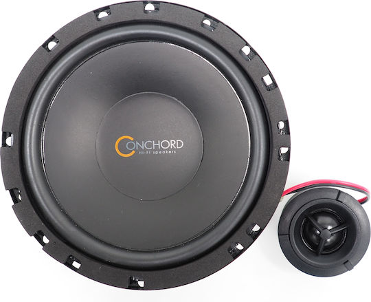 Conchord C6 Σετ Ηχεία Αυτοκινήτου Διαιρούμενα 6.5" με 120W RMS (Woofer)