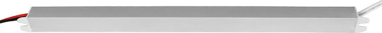 GloboStar Ρυθμιζόμενο Dimmable Τροφοδοτικό LED IP20 Ισχύος 60W με Τάση Εξόδου 24V 31x1.8x1.8cm 2.5A
