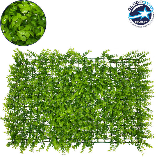 GloboStar Изкуствена панелна листва Boxwood 60x40см
