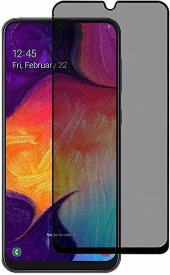 Privacy Full Face Tempered Glass (Galaxy A50 / A30s)