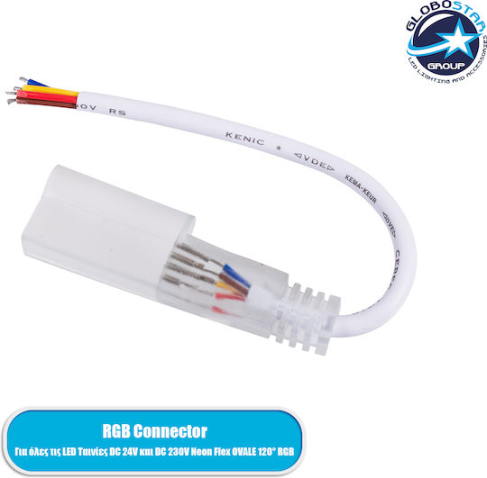 GloboStar Καλώδιο RGB Ovale 70614