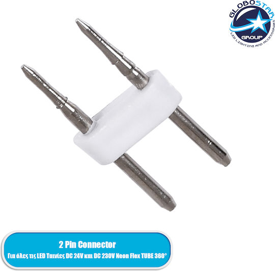 GloboStar Tube Connector for LED Strips 70630