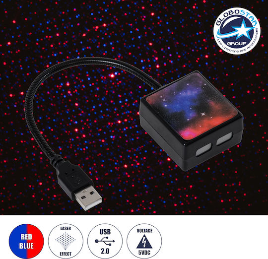 GloboStar Party" Dekorative Lampe Blau