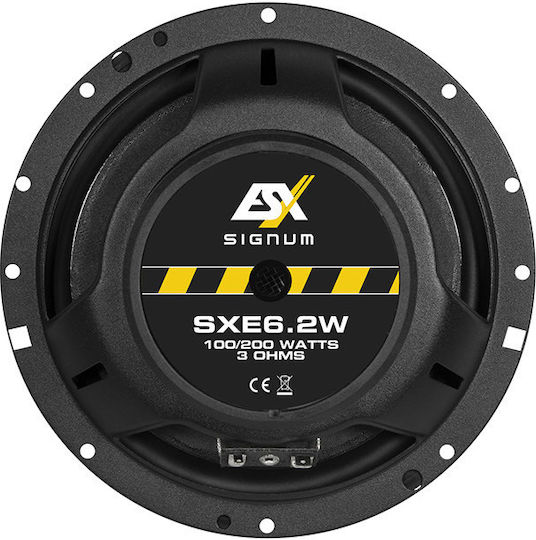 Esx Автомобилен Високоговорител SXE 6.2 W 6.5" с 100W RMS (Нискочестотен говорител)