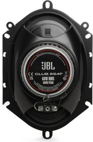 JBL Комплект Автомобилни Високоговорители Club 864F 6x8" с 60W RMS (2 път)