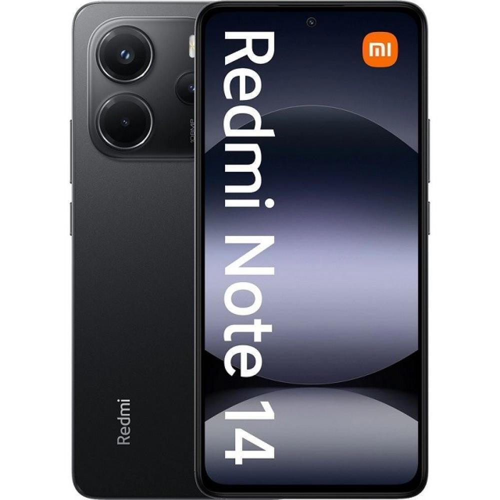 スマートフォン本体 Redmi Note 14 Midnight Black 6GB/128GB Redmi Note 14 Dual SIM Midnight Black 128GB and 6GB RAM