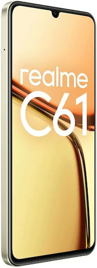 Realme C61 Dual SIM (6/256GB) Sparkle Auriu | Skroutz Romania