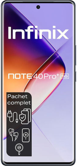 Infinix Note 40 Pro+ 5G Dual SIM (12/256GB) Μαύρο