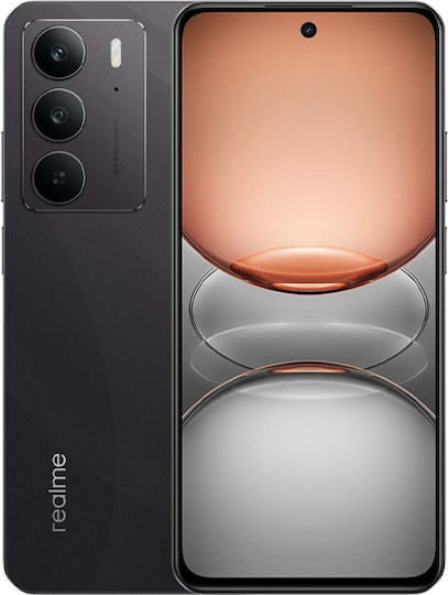 Realme C75 NFC Dual SIM (8/128GB) Ανθεκτικό Smartphone Μαύρο