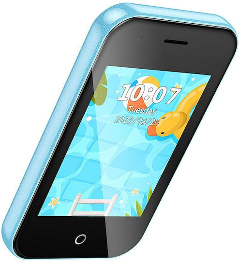 Hoco Y102 Children Phone Single SIM (4GB) Κινητό Μπλε