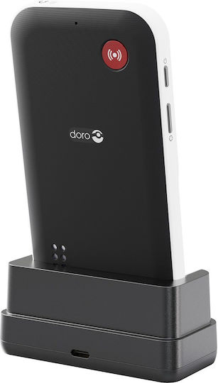 Doro Leva X10 Single SIM Κινητό με Μεγάλα Κουμπιά Λευκό