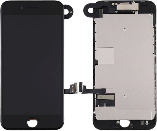 Οθόνη mit Touch-Mechanismus für iPhone 8, SE 2020 (Schwarz)