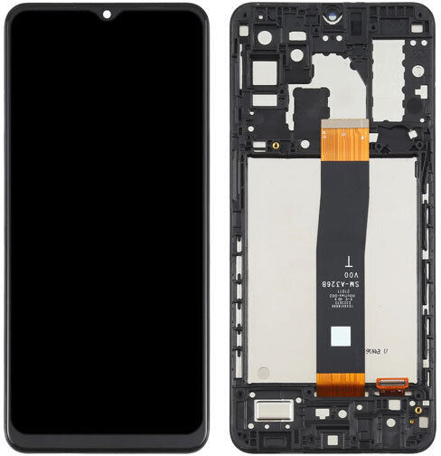 Οθόνη με Μηχανισμό Αφής και Πλαίσιο για Samsung Galaxy A32 5G A326B (Μαύρο)