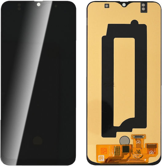 Οθόνη OLED OLED mit Touch-Mechanismus für Galaxy A50 (Schwarz)