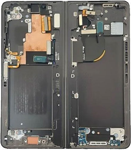 Samsung Екран OLED със Сензорен Механизъм за Galaxy Z Fold5 (Черен)