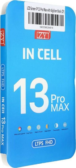 O ecran OLED cu Mecanism Tactil pentru iPhone 13 Pro Max (Negru)
