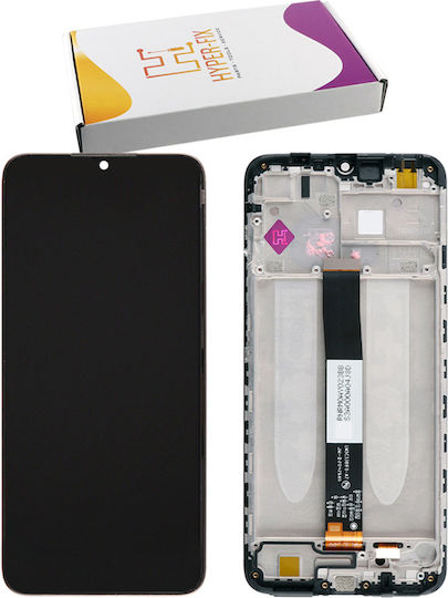 Xiaomi Screen with Touch Mechanism and Frame for REDMI 9A, 9C, 9AT (Black)