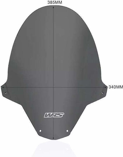 WRS Motorcycle Windshield & Windscreen Tinted Visor for Aprilia Tuono AP005FS