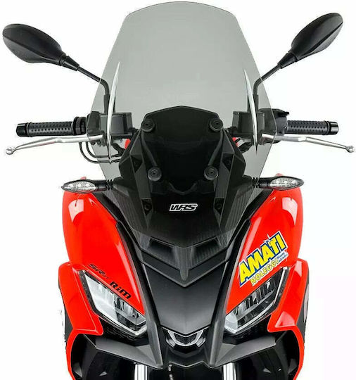 WRS Transparentes Visier Motorrad für Aprilia SR GT 200 - SR GT 200 AP007F
