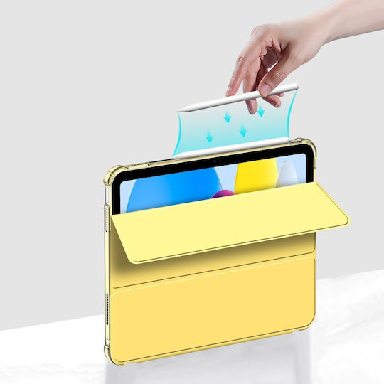 Tech-Protect SC Pen Hybrid Flip Cover Gelbe (iPad 2022 10,9 Zoll)