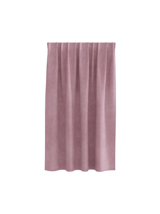 vidaXL Set Window Curtains With Pencil Pleat Pink 140x140cm