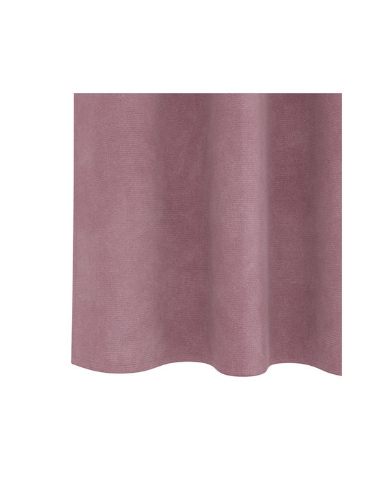 vidaXL Set Window Curtains With Pencil Pleat Pink 140x140cm