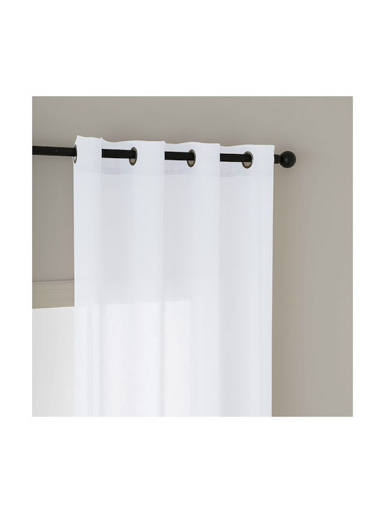 Beauty Home Curtain With White Grommets 140x270cm