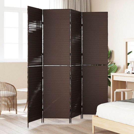 vidaXL Decorativ Paravan Plastic 195x180cm