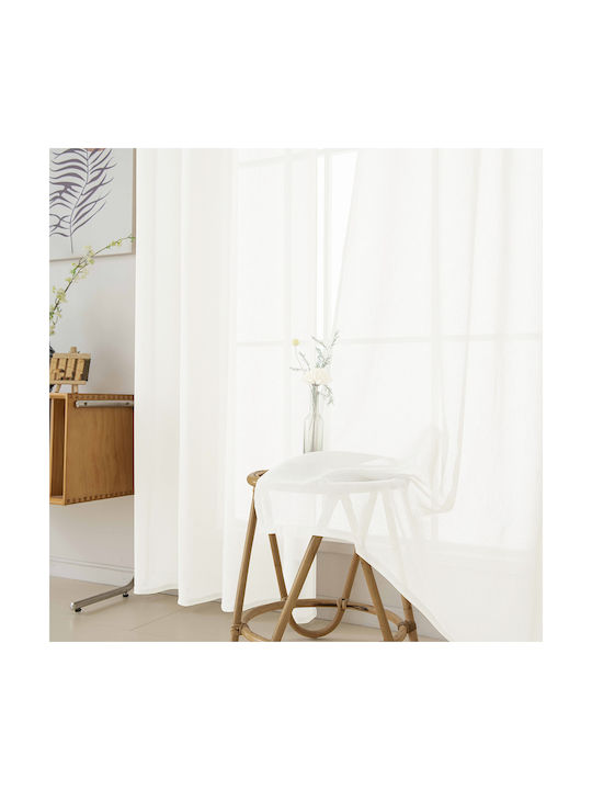 Beauty Home Curtain With White Grommets 140x270cm