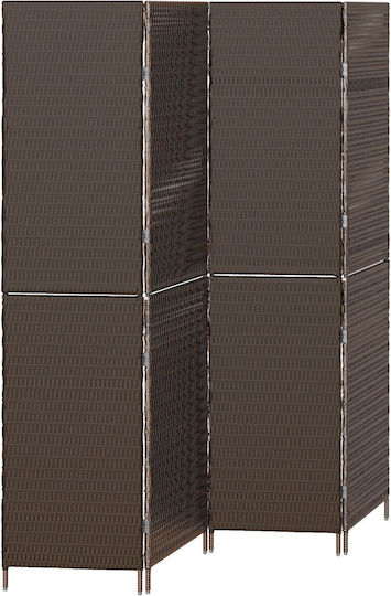 vidaXL Decorativ Paravan Plastic 195x180cm