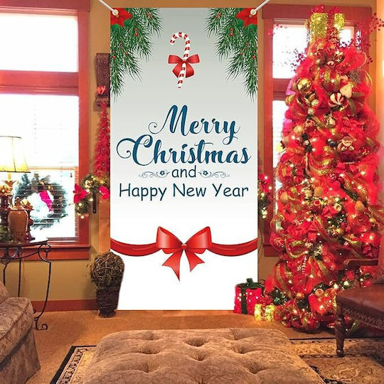Christmas Decorations Banner Christmas Door Banner 185x90