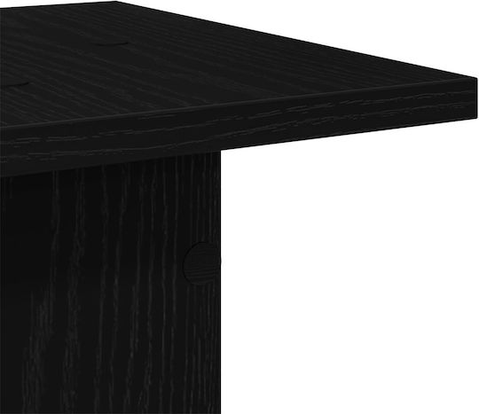 vidaXL Lautsprecherständer Boden (Paar) in Schwarz Farbe