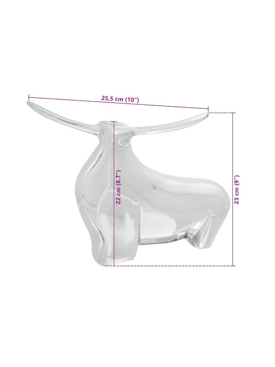 vidaXL Decorative Statuette made of Metal 37x44x17cm 1pcs