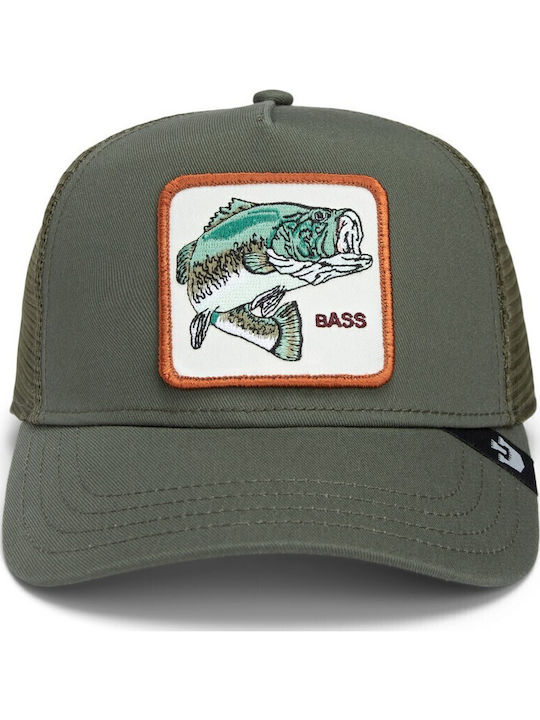 Καπέλο Jockey Gone Fishin' Τόνος Λαδί Bass Goorin Bros