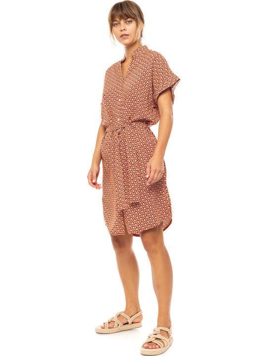Pink Label Damen Kaftan Strand Braun
