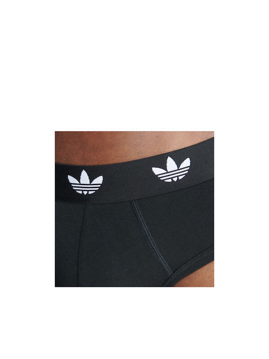 Adidas Originals Brief Ανδρικά Σλιπ Μαύρο 3Pack