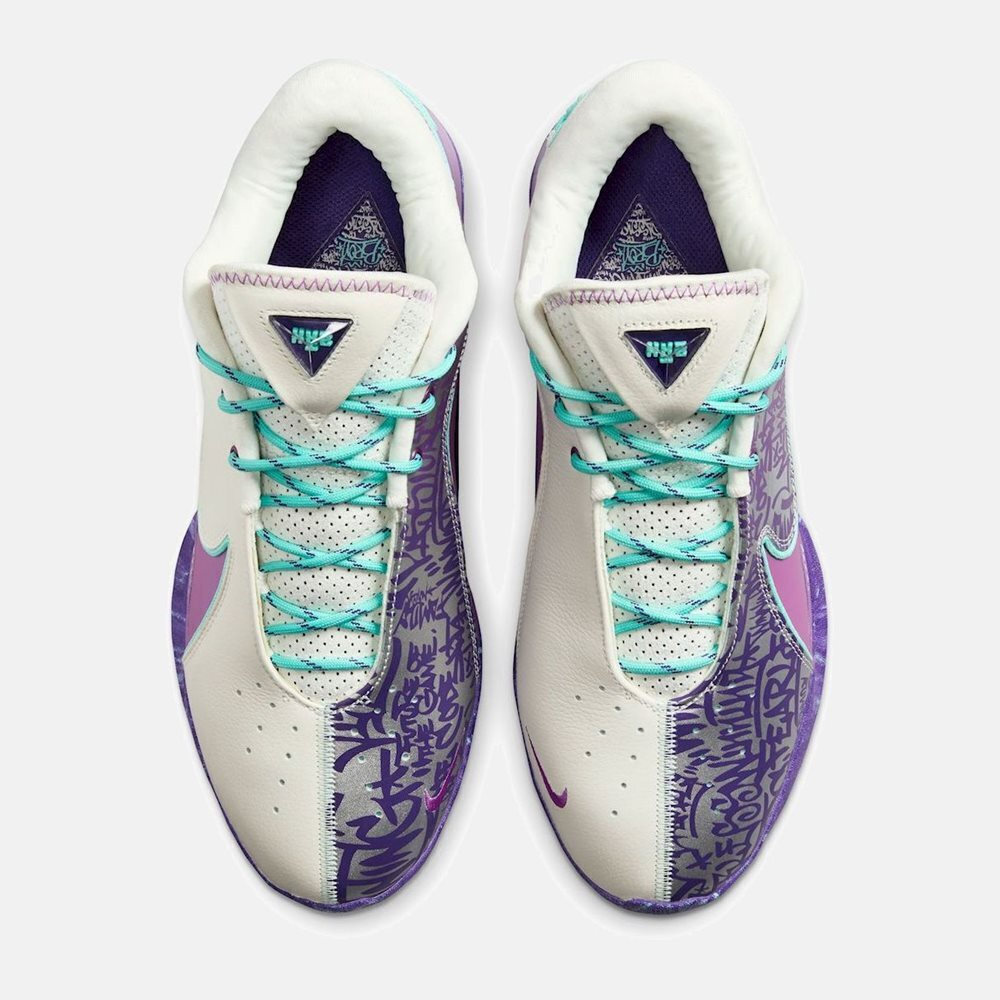 Nike LeBron 22 Low Basketball Shoes Soft Pearl / Vivid  display picture 1