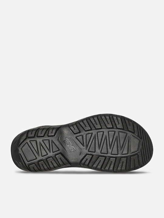 Women's Flat Sandals Sporty in Black Color